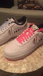 Nike Air Force 1 White Tiger South Korea M11.5 / W13 Shoes NIB Tiger King | eBay