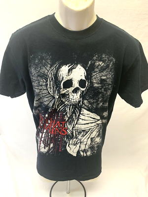 All That Remains Shirt Medium Black Concert Tour Band Tee Metal Hard Rock |  eBay