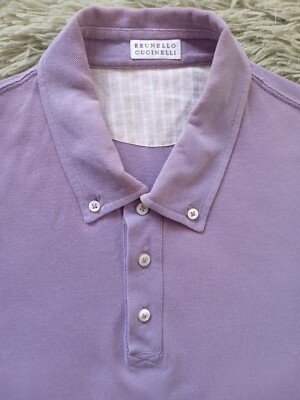 Brunello Cucinelli T-Shirt Shirt Halbarm Sommer 100% Baumwolle Gr. M
