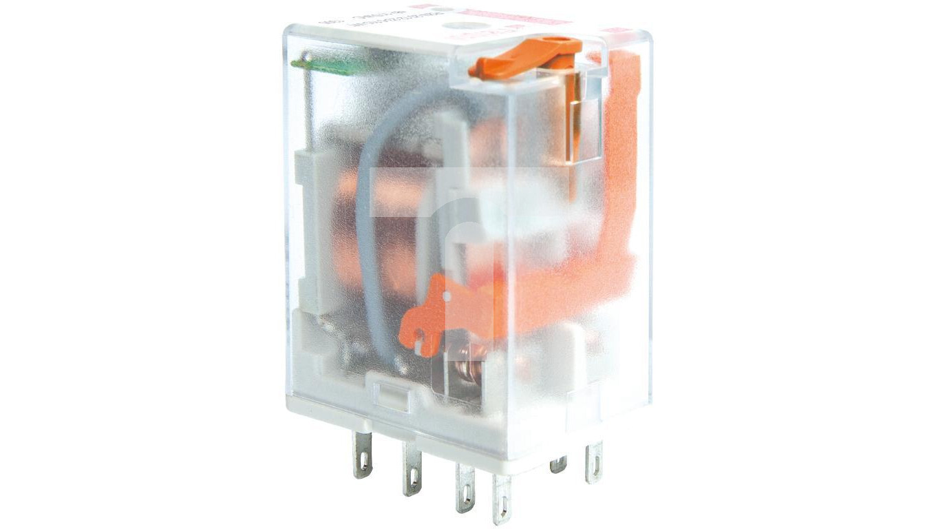 Industrial relay 2P 24V AC AgNi R2N-2012-23-5024-WT A00058 /T2UK