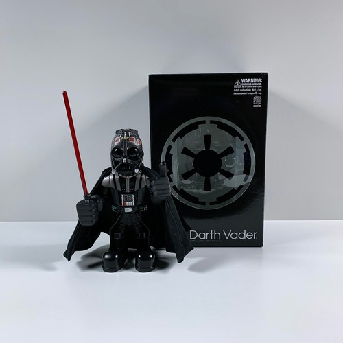 Star Wars Medicom 8" VCD Vinyl Collectible Doll Darth Vader 2006 - NO HELMET - Afbeelding 1 van 22