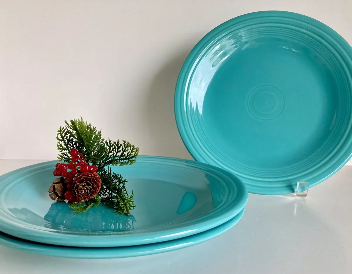 Turquoise dinner plate set sale