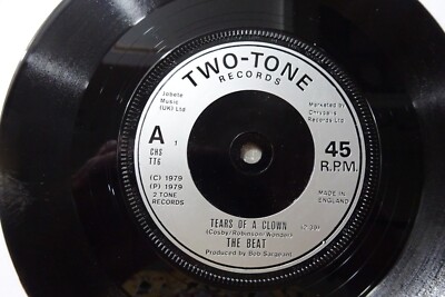THE BEAT TEARS OF A CLOWN/ RANKING FULL STOP TT6 1979 PRESSING V. GOOD CONDITION