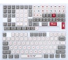 Nes Theme White Gray Japanese 151 Keycaps PBT Keycap New for Cherry MX Keyboard