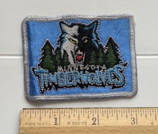 Minnesota Timberwolves Wolves NBA Basketball Team Logo Souvenir Patch Badge