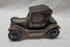 Banthrico Diecast 1915 Metal Still Bank Vintage Car 6"
