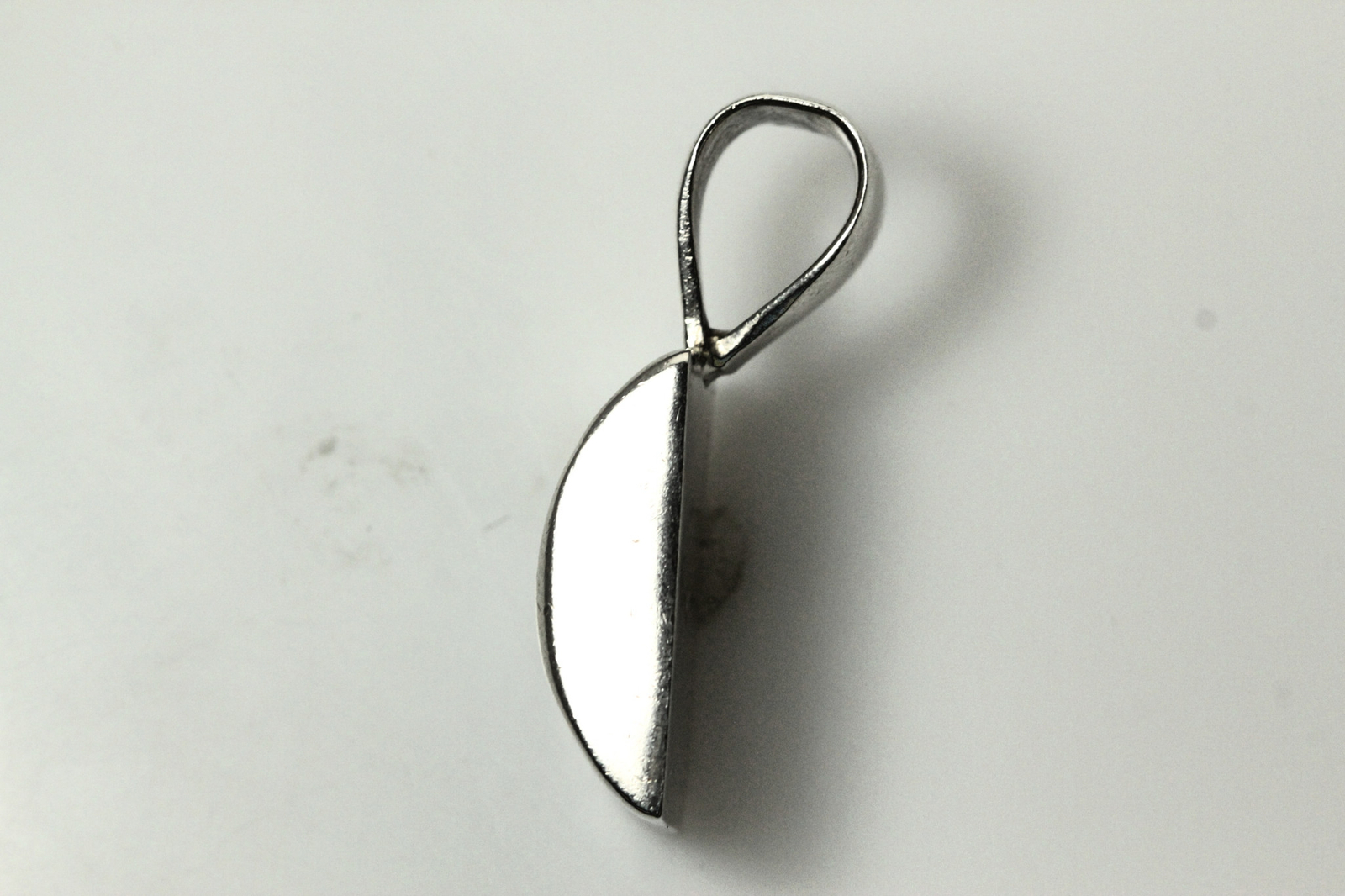 925 Sterling Silver Curved Rectangular Turquoise … - image 2