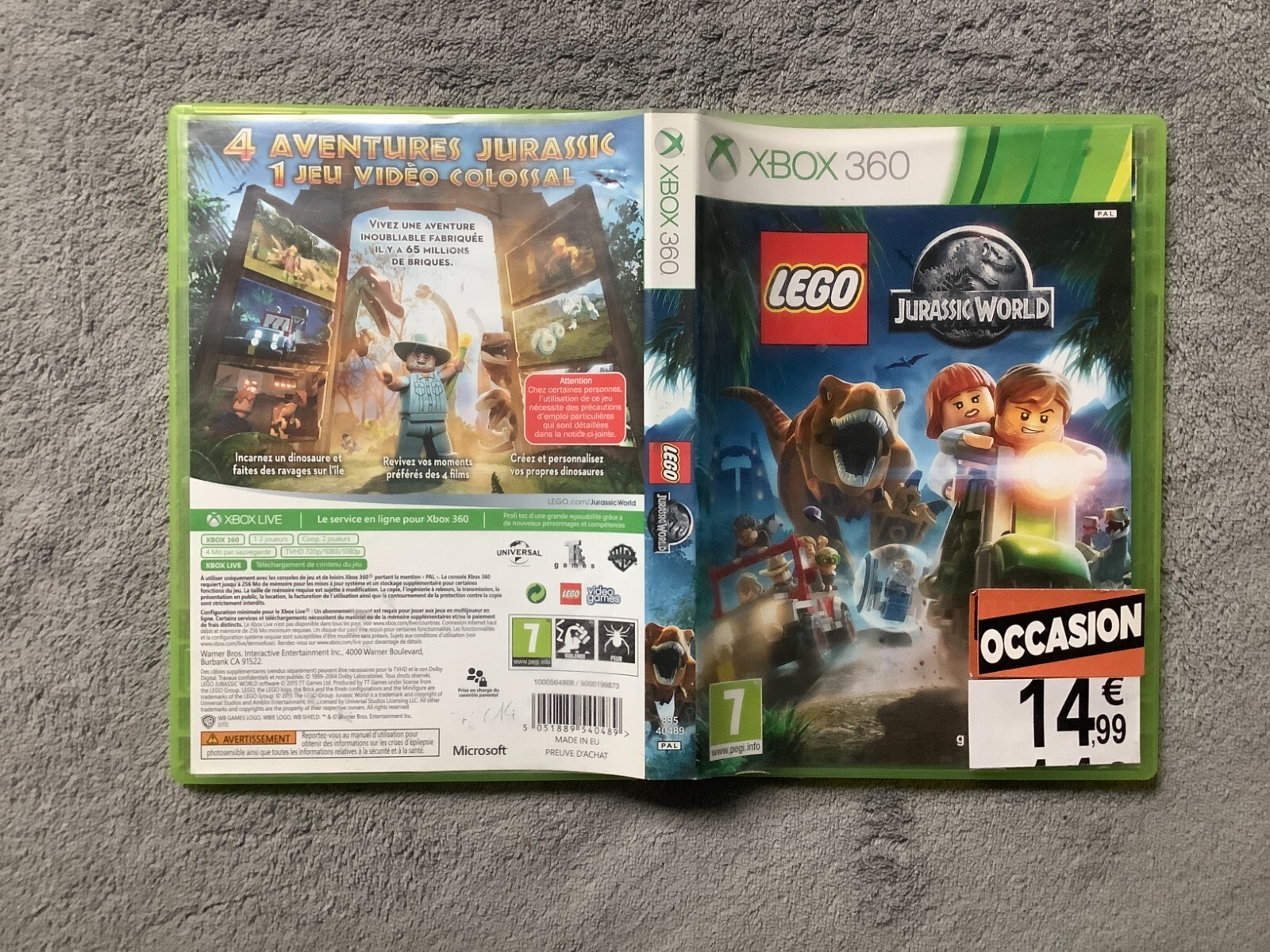 lego jurassic world xbox 360