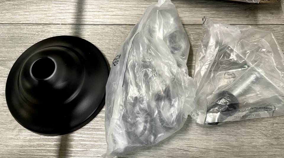 Elegant Lighting LD6008D12BK Maddox 12-1/2" Wide Taper Candle Pendant, Black - Image 3 of 4