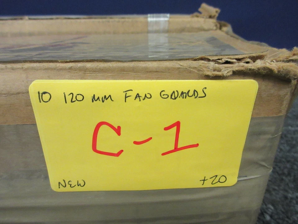 10 120mm Fan Guard Grill Wire Electronics PC Computer Bulk Army HP Agilent  - Image 4 of 4