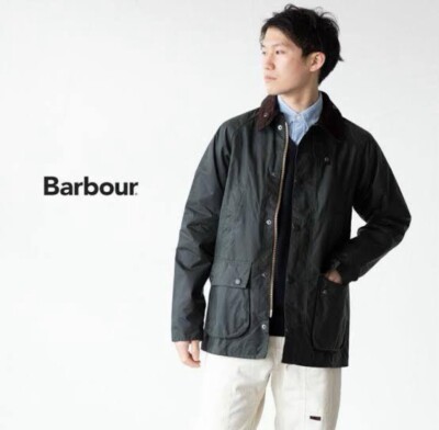 Barbour】 BEDALE SL セージ 38