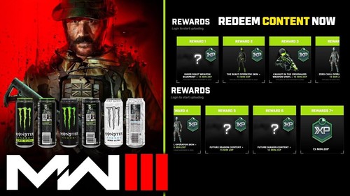 Call Of Duty Modern Warfare 3 MW3 Monster Energy Skins Set 2XP EBay call-of-duty-modern-warfare-3-mw3-monster-energy-skins-set-2xp-ebay