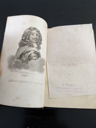 Maximes de La Rochefoucauld Nouvelle Edition Paris 1827 Chez Lemoine Miniature - Picture 3 of 10