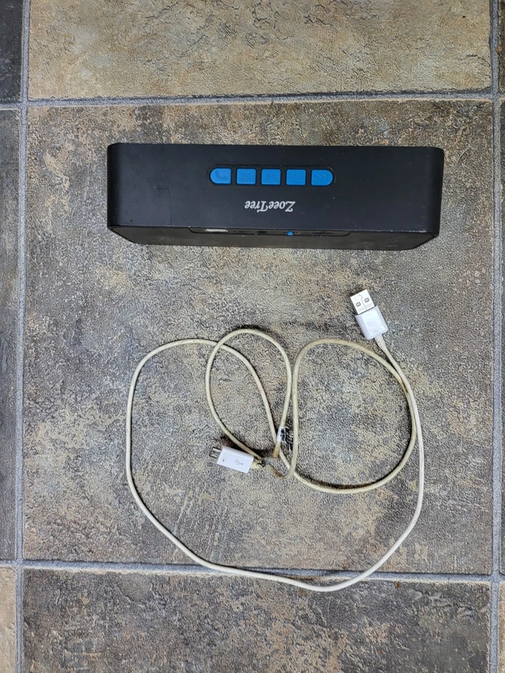 Sistema de altavoces inalámbricos ZoeeTree S1 - negro/azul Foto 2 de 4