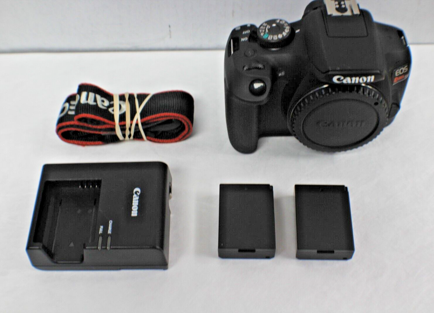 Canon EOS Rebel T7 24.7 MP Digital DSLR Camera Body W/Charger
