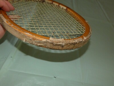 Raquette De Tennis Vintage Wright & Ditson Davis Cup – Bois Avec Presse – USA