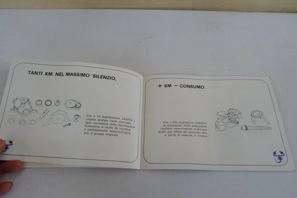 manuale Abarth ricambi e accessori world champion rally 1977 - Immagine 4 di 4