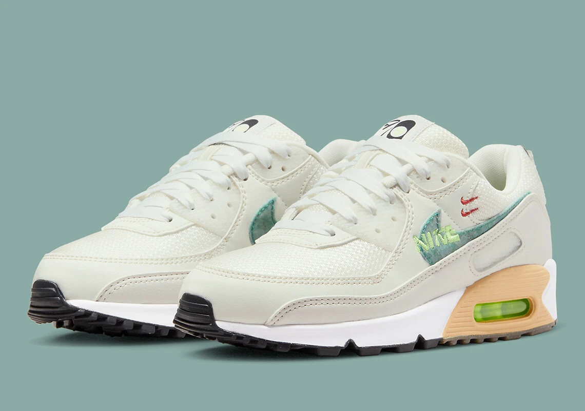 Green and clearance white air maxes