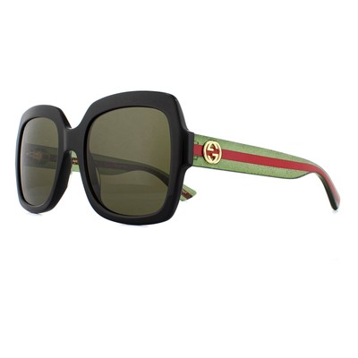 green glitter gucci sunglasses