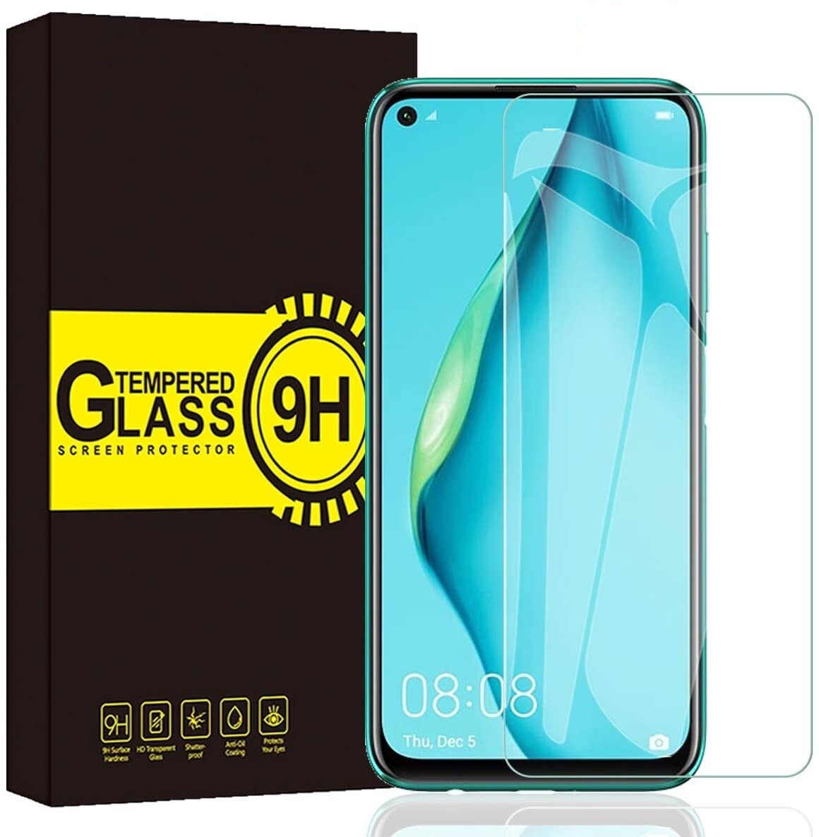 PhoneLook Vetro 3D Temperato Per La Protezione Del Display A Schermo Intero Con Cornice Nera 1 Pz Hu 37575095
