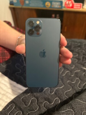 Apple iPhone 12 Pro 126GB TikToc installed- blue titanium- unlocked 