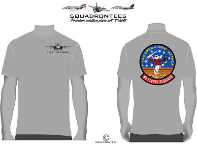 F-14 Bombcat, Supersonic Attack Squadron T-Shirt D1, USN Licensed Product