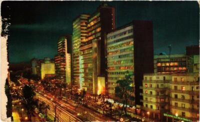 CPM AK Paseo de la Reforma MEXICO (662281)
