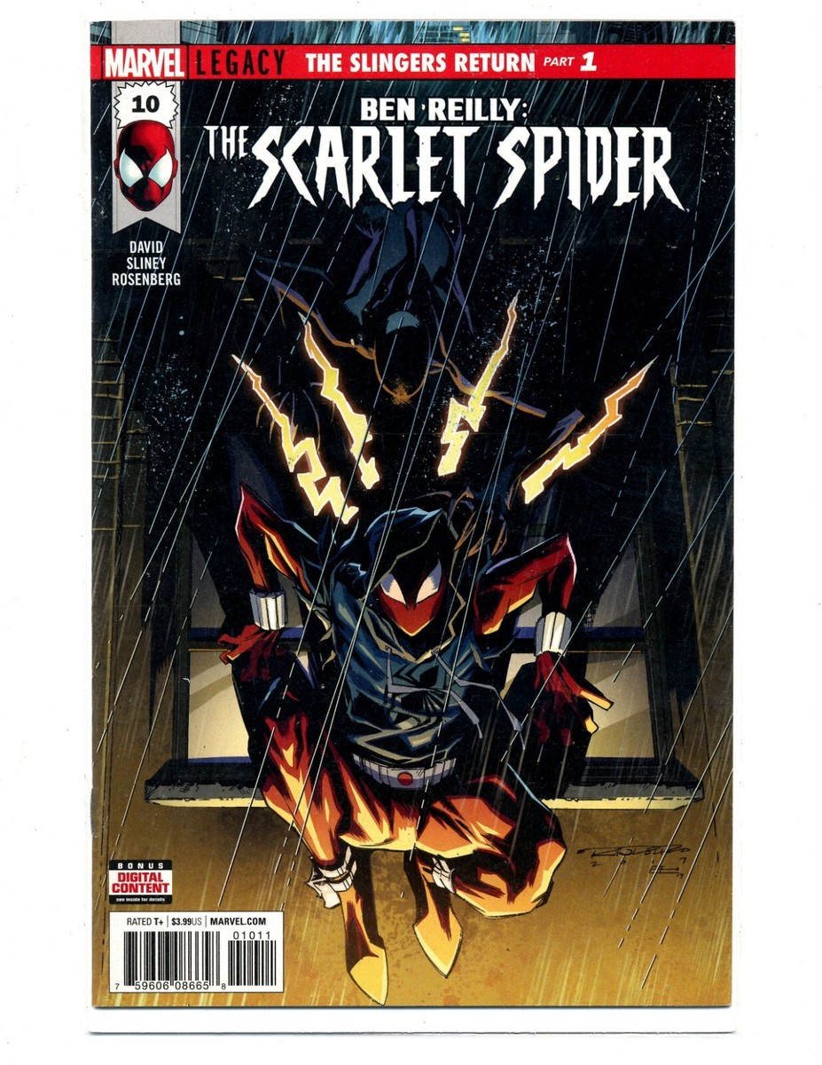 Marvel Comics Ben Reilly: The Scarlet Spider Comic Book 3 Issues