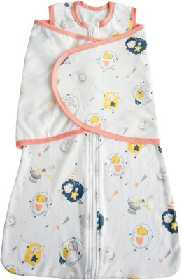 Baby Sleep Sack Wearable Blanket Swaddle Unisex 9-15 Mths(Sheep Print)-10 pack