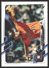 Peter Solomon #US109 2021 Topps Update Houston Astros RC Rookie