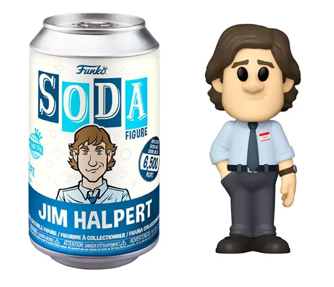 Funko Soda The Office - Jim Halpert 1/6 CHANCE OF CHASE VINYL FIGURE
