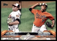 2018 Topps Update #US29 David Hess Pedro Araujo Rookie