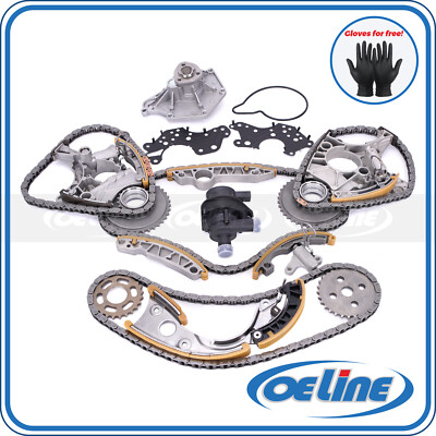 Timing Chain Kit Water Pump for 08-09 Audi A4 3.2L DOHC AUK BKH BYU