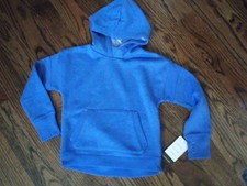 Champion Boy's Blue Hoodie Pullover Long Sleeve Sweatshirt  SIZE XS  4-5 NEW