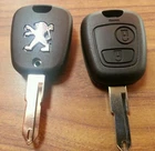 Key Fob Remote Case Peugeot 206 206CC 206+ 2 Buttons (2001 - 2012)