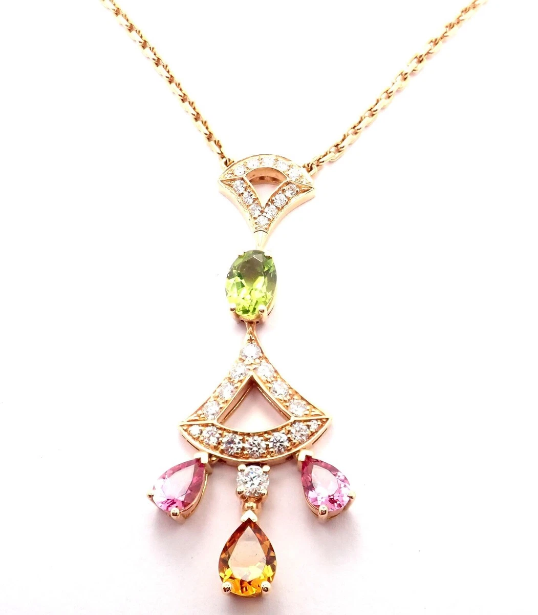 BVLGARI Diva Dream Necklace 357213 18K Pink Gold– GALLERY RARE Global  Online Store