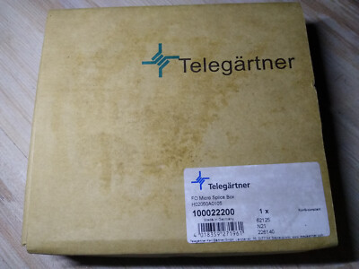 Telegärtner FO Micro Splice Box 100022200 NEU