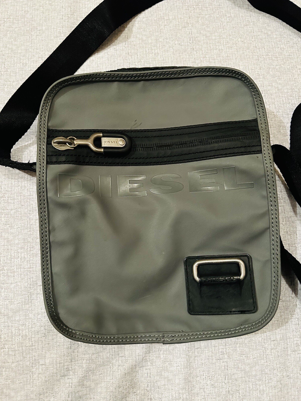 Diesel Messenger Bag Rare Vintage Y2K Crossbody Shoul… Gem