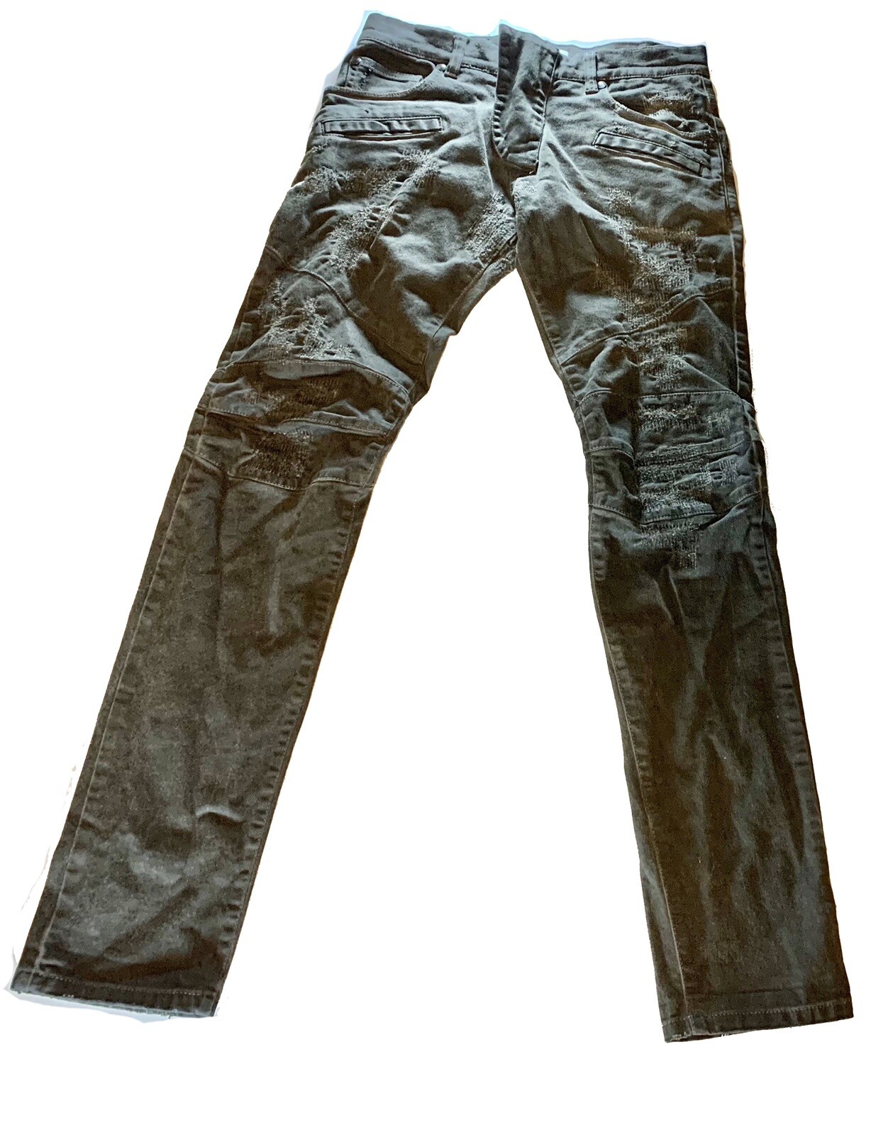 Купить Pierre Balmain Biker Denim Black 