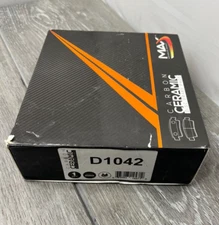 MAX Advanced Brakes D1042 Carbon Ceramic Rear Disc Brake Pads Fit/For BMW ...