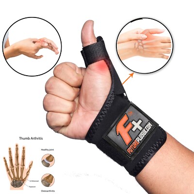 NHS Medical Handgelenk Daumen Hand Spica Schiene Unterstützung Bandage Stabilisator Arthritis L/R