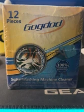 Gogdod Washing Machine Cleaner 12 Tablets New
