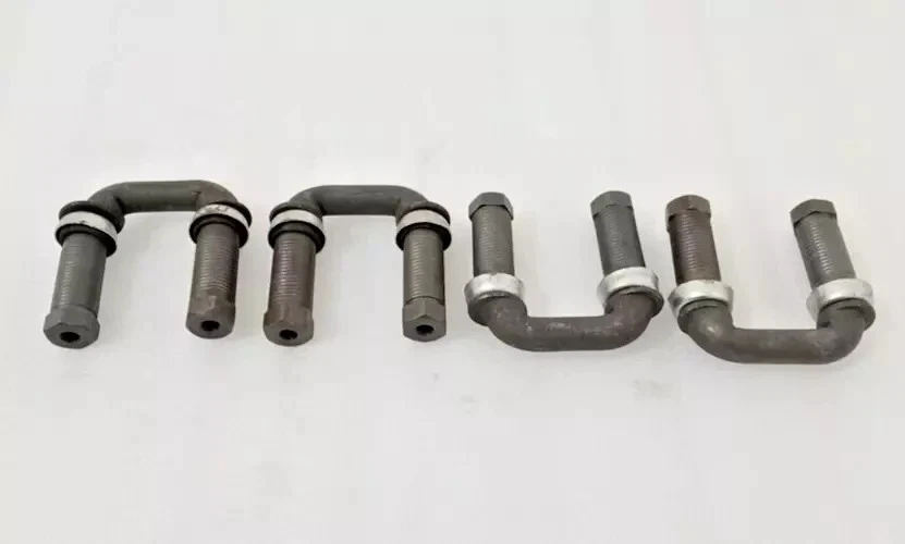 U SHACKLE SET OF 4 FIT FOR WILLYS MB GPW FORD JPW CJ2A JEEP Foto 4 de 4