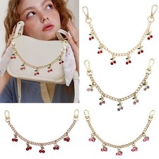Bag Decoration Chain for Handbags  Clothing - Diamond Cherry Design, 30.5cm