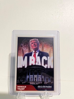 Donald Trump 45 & 47TH U.S President Custom Made Card-''You Pick''-  Free Shipping