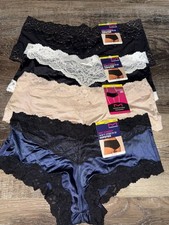 Maidenform 4-Pair Women's Hipster Underwear Nylon Blend M/6