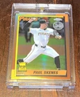 Paul Skenes RARE ROOKIE CUP REFRACTOR TOPPS CHROME INVESTMENT CARD  MINT