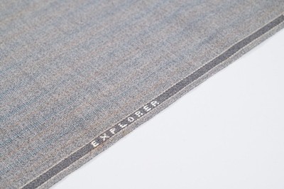 Vintage ''Explorer'' 100% Wool - 3m - 210g - Ultra-Light Grey Suiting
