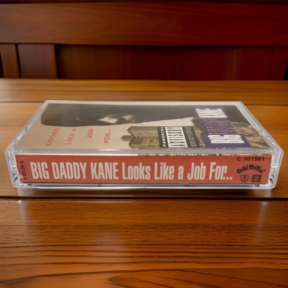 •BIG DADDY KANE - LOOKS LIKE A JOB FOR… ~1993 OG PRESSING~ (CASSETTE TAPE) (1) - Image 4 of 4