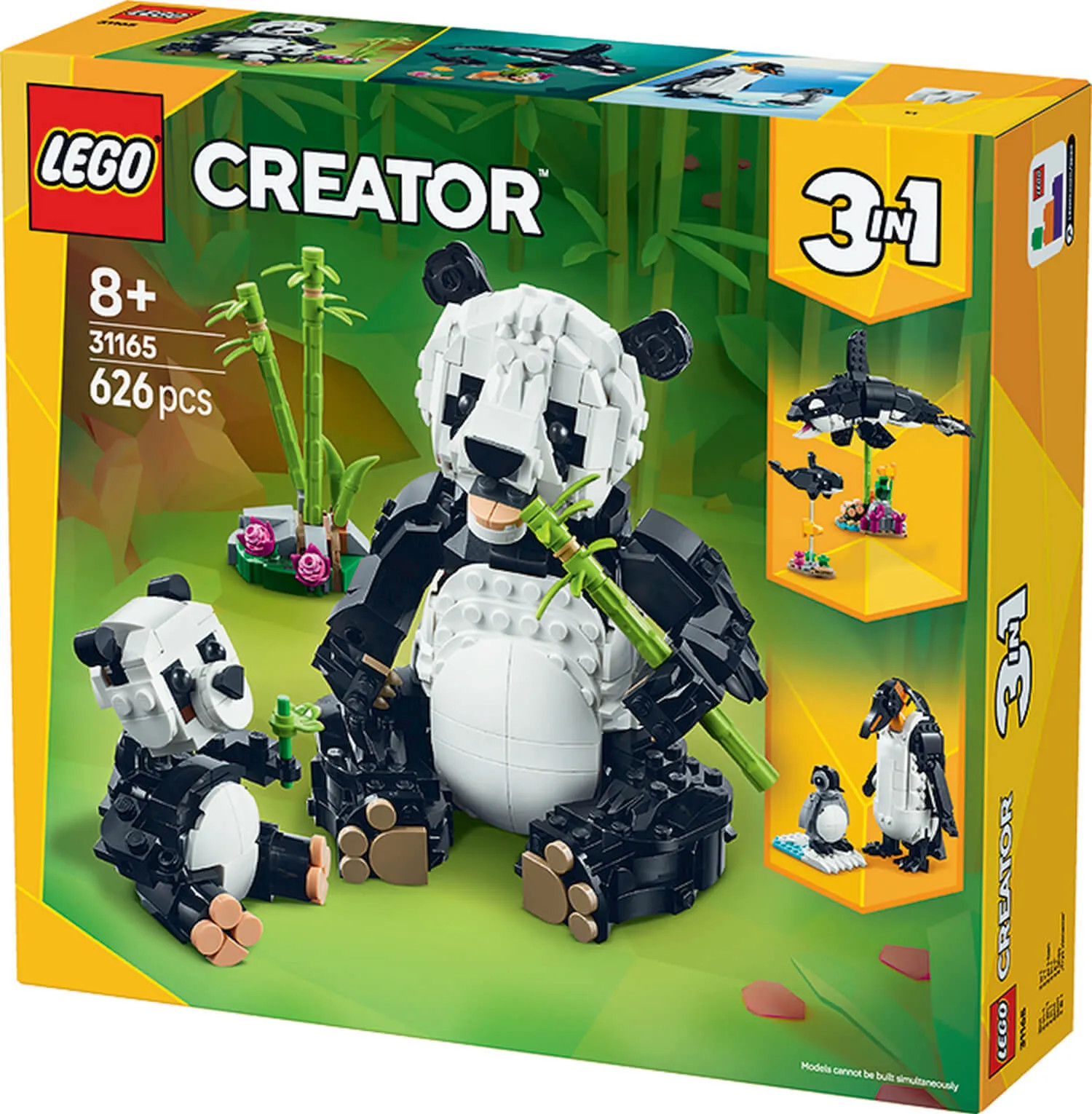 LEGO Creator 31165 Wilde Tiere: Pandafamilie Bausatz, Mehrfarbig - Bild 16